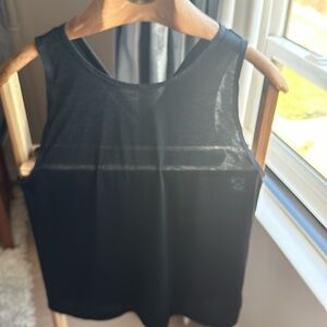 Lululemon tank with cross back Black 10
